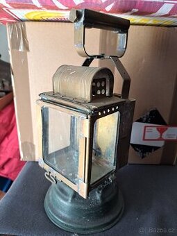 Stará karbidová lampa kolem roku 1900