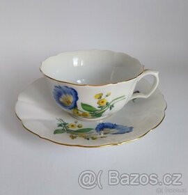 Čajové porcelánové šapo Meissen - Míšeň - mini oťuk