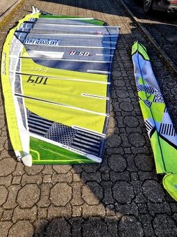 Windsurfing GUN Sails 10.9 100 % Carbon plachta stěžeň ráhno
