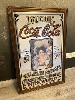 Prodám zrcadlový obraz Coca-Cola