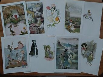 Jiří Trnka - serigrafie, knížka, pohádky pro děti, ilustrace