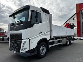 Volvo FH 460 6x2 valník jeřáb FASSI F235