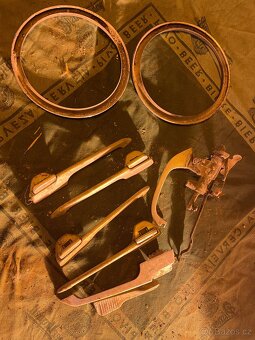 kliky škoda 1000, 100, 110 MBčko, rámečky světla