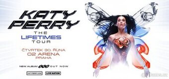 2x vstupenky na koncert Katy Perry