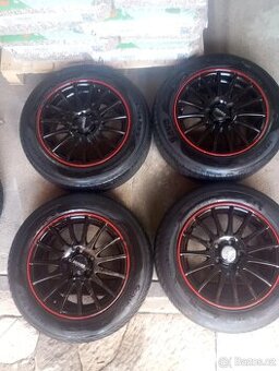Alu kola R 15, 5x100, včetně pneu 185/65 R 15