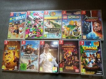 Prodám hry na Nintendo switch