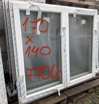 Prodám plastové okno 170x140