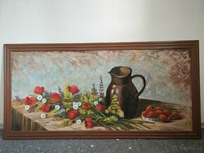 Velký obraz zátiší
