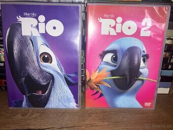 Rio & Rio 2 DVD nové - 1