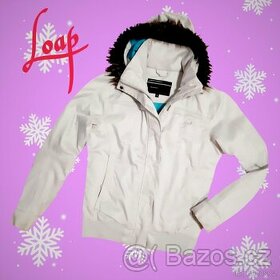 Krásná zimní dívčí bunda LOAP vel S - 1