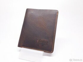 Nová ručně šitá kožená peněženka - Soukup Leather "D"