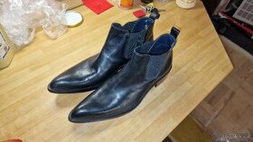 Kožené kvalitní, nové boty - 1