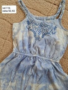 Letní dívčí šaty vel. 116