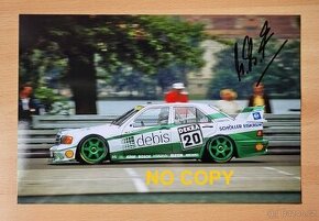 Michael Schumacher DTM 1991 velké foto 20x30 orig. autogram