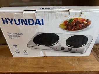 Elektrický dvouplotýnkový vařič HYUNDAI EP 310