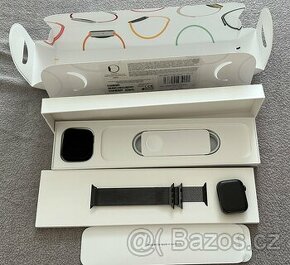 Apple Watch series 7 45mm Cellular Grafitová ocel s tahem