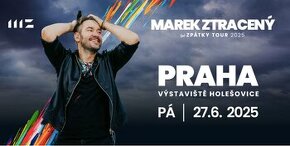VIP vstupenky  Marek Ztracený 27.06.2025 Praha Holešovice