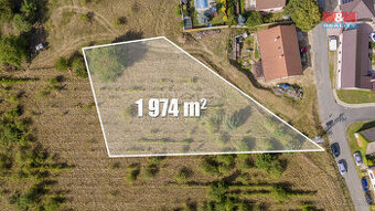 Prodej pozemku k bydlení, 1974 m², Chrást - 1