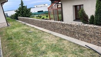 Gabionové ploty a zámková dlažba – Profesionální realizace p