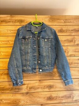 Džínová bunda H+M, velikost 158 - 1