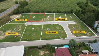 Prodej stavebního pozemku (617m2), ul. Štefánikova, Rajhrad 