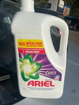 Tekutý prášek Ariel na praní 5000 ml