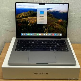 MacBook Pro 14” M1 Pro 2021/16GB RAM/512GB SSD/Záruka