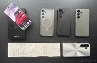 Samsung Galaxy S24 / 8+256 / V záruce do 6/2027.