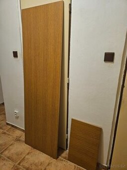 dřevěná deska 56 x 181 cm + 56 x 35 cm