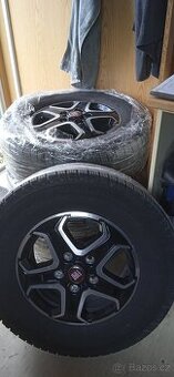 Prodám alu kola s pneu na FIAT Ducato