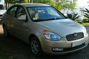 Hyundai Accent 1.5 crdi 2008 sedan farba champagne