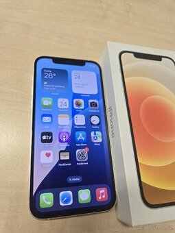 Apple iPhone 12 128GB + záruka (bat 100%)
