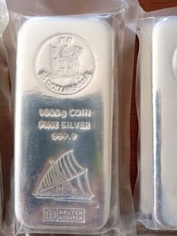 Stříbro - slitek 1Kg Argor heraeus Fiji