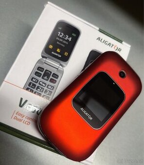 Telefon pro seniory Aligator V650 Senior