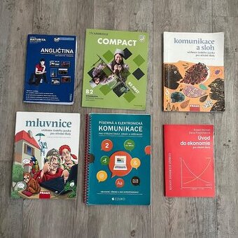 Prodám učebnice- Aj, Čj, ekonomie, PEK