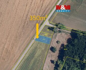 Prodej pole, 350 m², Hrabětice