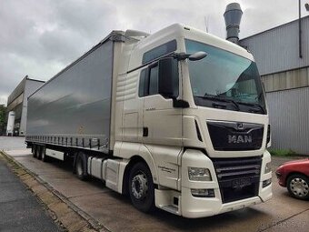 Souprava MAN TGX 18.470 + návěs KRONE plachta 13,5m