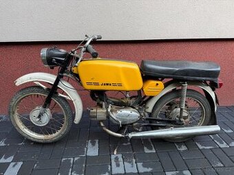 Jawa 23 Mustang bez TP, žlutý původní, zachovalý 5.