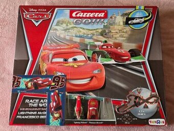 Carrera GO autodráha CARS Porto Corsa Disney McQueen 1:43