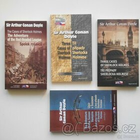 A. C. DOYLE: 4x Sherlock Holmes (česko-anglická vydání)