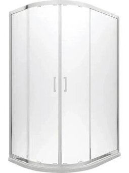 Teiko- sprchový kout- nový- 100x80 , čtrtkruh
