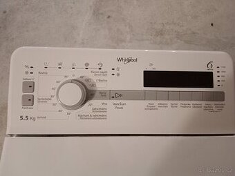 Vrchem plněná pračka Whirlpool TDLR