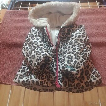 Nová dívčí bunda tygrovaná