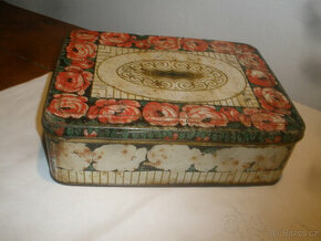 Stará plechovka /doza/ asi na sušenky