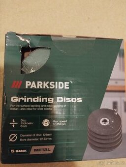 Brusné kotouče 125 mm