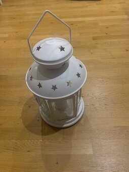 Lucerna IKEA bílá výška 40cm