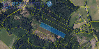 Prodej, les, 26720 m2, Rváčov u Hlinska - 1