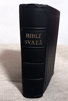 BIBLÍ SVATÁ, vydáno v Praze 1950