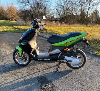 Skútr Piaggio NRG bez ŘP 25km/h jako elektrokolo