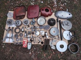 Prodám díly na Jawa 250/353 kývačka a jawa 250/559 panelka